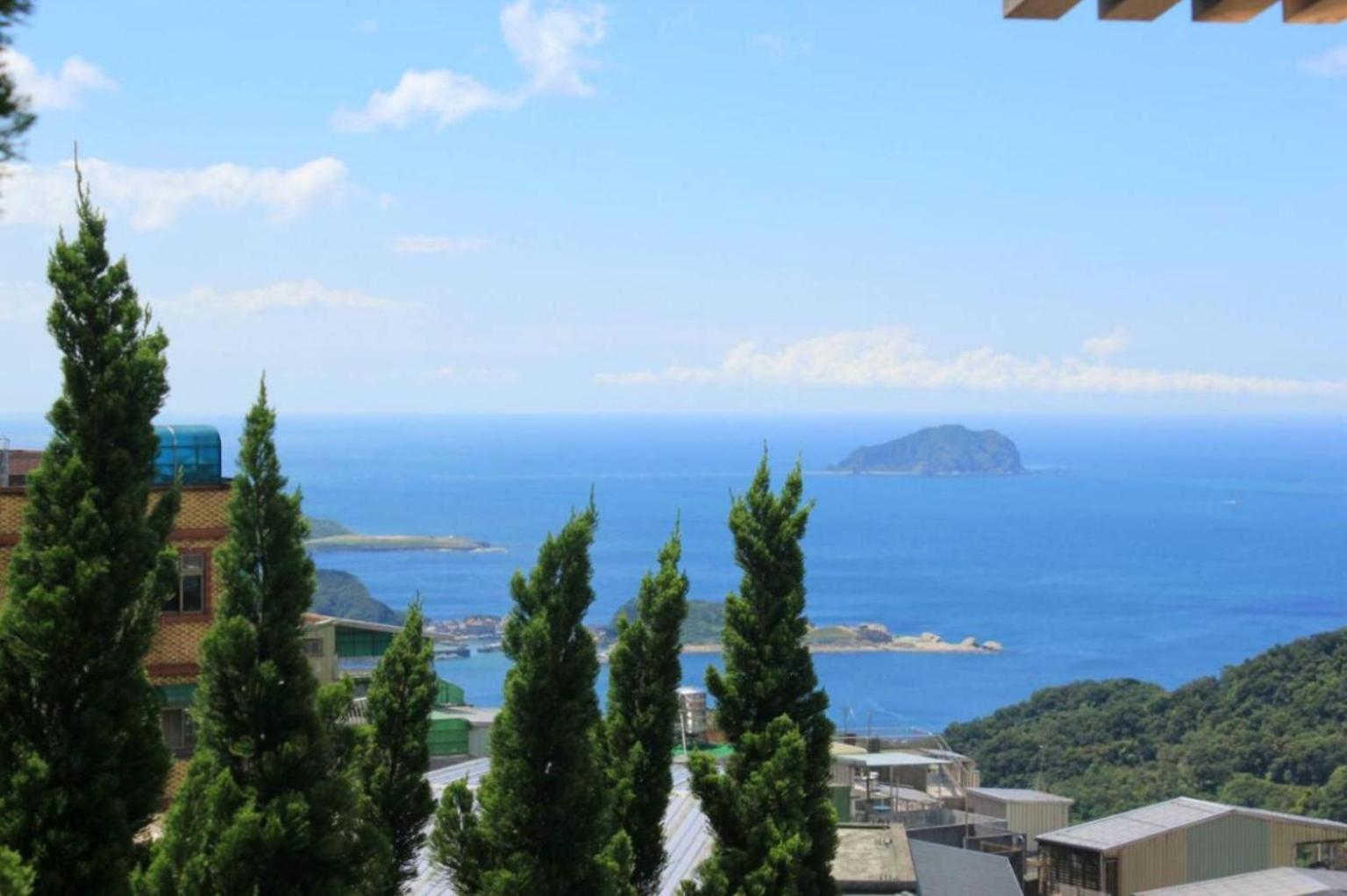 九份山海灣民宿 I 近老街 L 海景檜木房 Екстер'єр фото